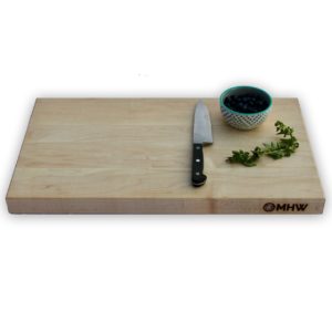 12x16 Maple Wood Cutting Board - wFREE Board Butter!