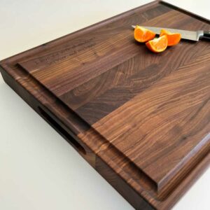 walnut edge grain cutting boards